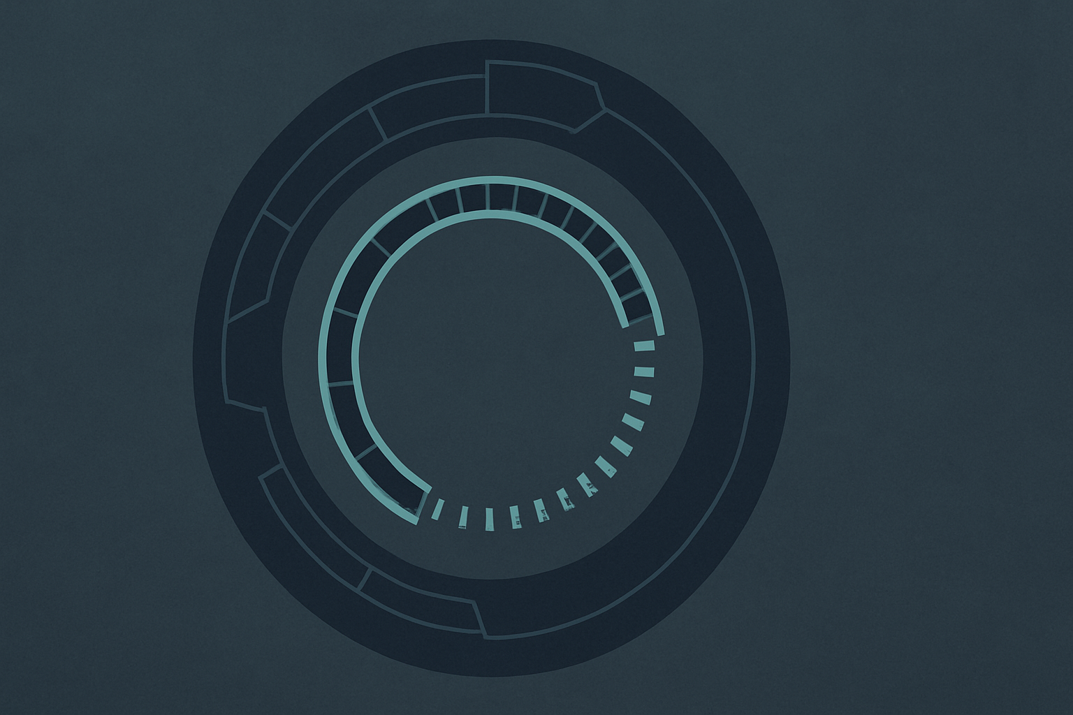 Two nested loops: outer prefill loop traversed once, inner decode loop repeating per output token.